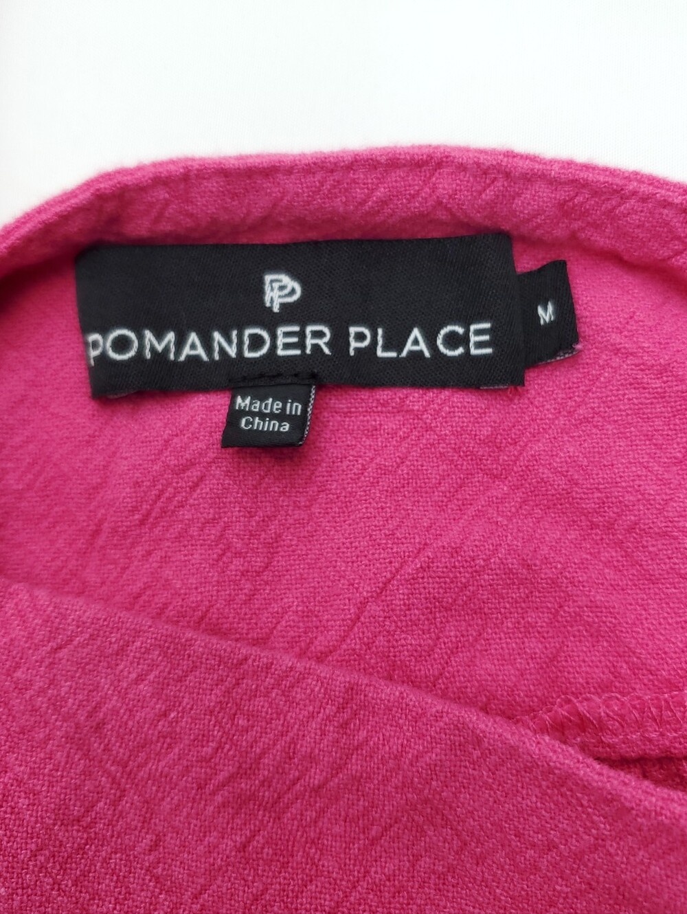 Tuckernuck Pomander Place Pink Hazel Ruffle Sleeve Linen Midi Dress Resort Sz M - Picture 2 of 12